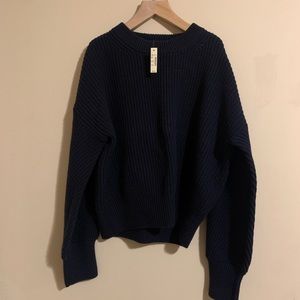 Madewell (dark navy) could pass as black or navy